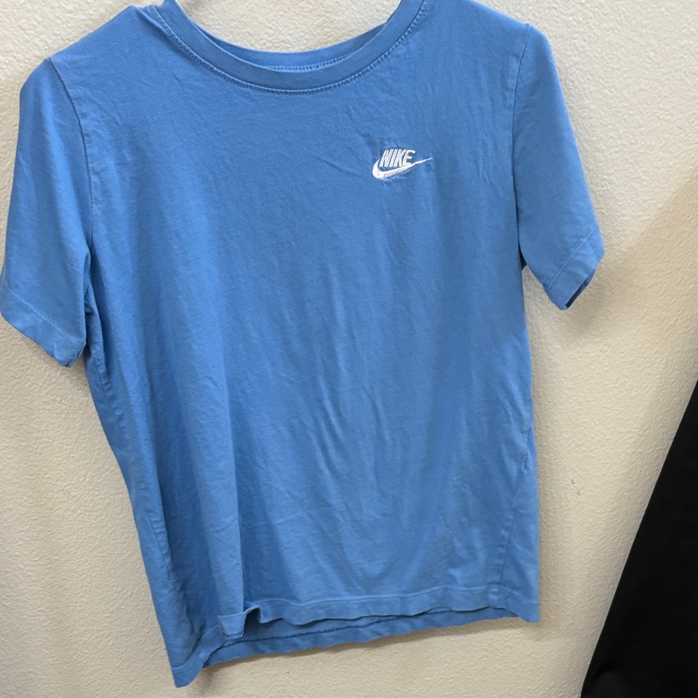 Nike Sky Blue Tee with Logo